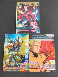 ガンダム トライエイジ カード ガンダムトライエイジ/M/モビルスーツ/鉄華繚乱2弾 TKR2-007[M]：百式 06-056 M シャア・アズナブル サザビー