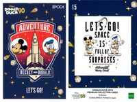 Donald Duck 90th Anniversary Premium Card Lot Epoch サムネイル 4