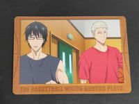 黒子のバスケ メッセージカード カード 今吉翔一 若松孝輔 THE BASKETBALL WHICH KUROKO PLAYS.