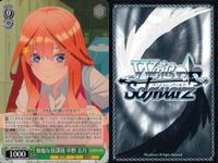 カード まとめ 五等分の花嫁 ヴァイスシュヴァルツブラウ ごとかの コソコソも悪くない？ 中野 四葉 初デート なり代わり作戦？ 三玖 転校の理由 私たちの覚悟 一花 大活躍の女優さん 勤勉な放課後 五月 対抗心 二乃 初日打ち上げ サムネイル 8