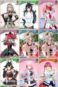 ホロライブ カード まとめ 白銀ノエル 大神ミオ クレイジー・オリー 沙花叉クロヱ 森カリオペ 宝鐘マリン サムネイル 1