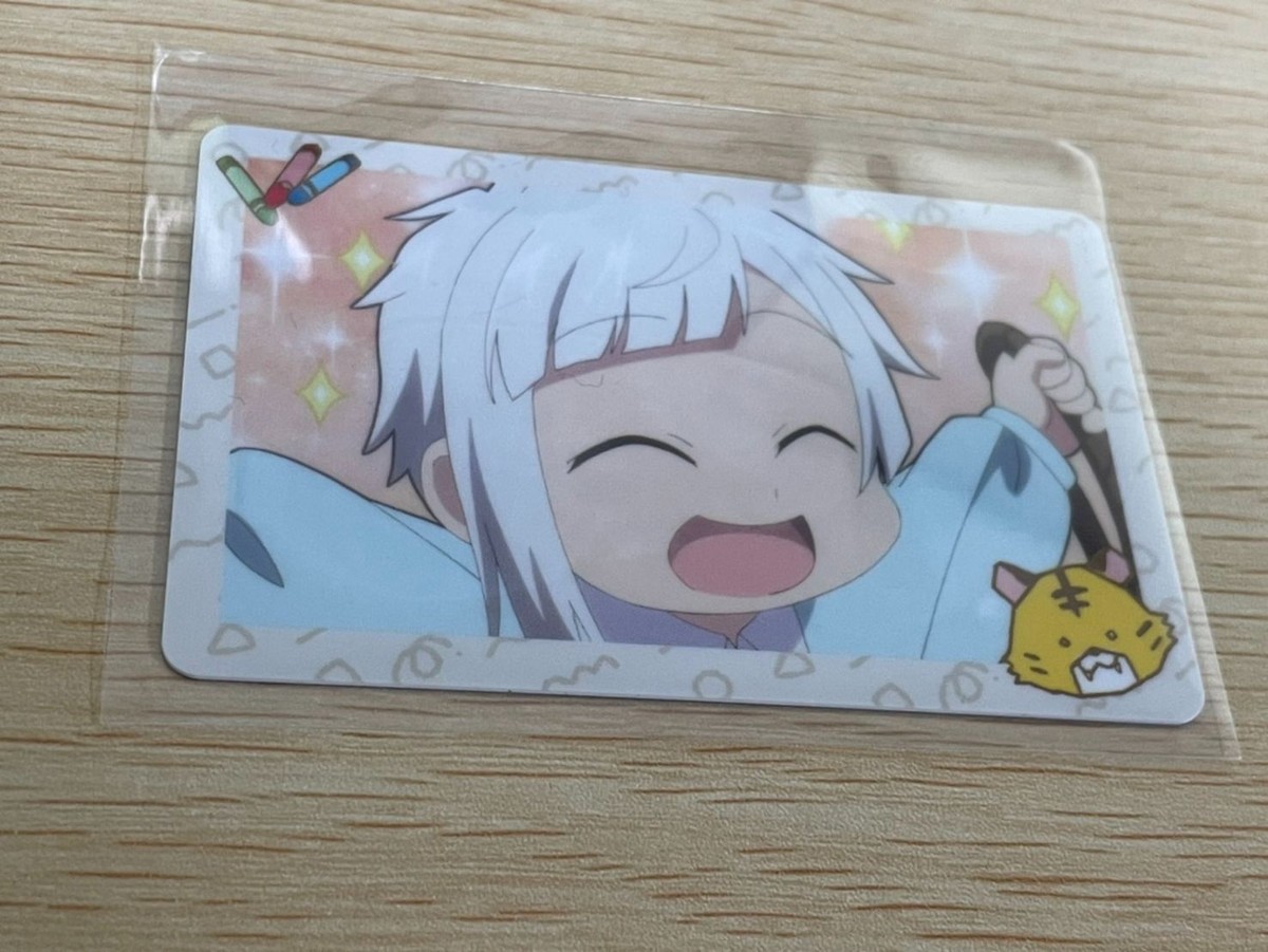 カード 文豪ストレイドッグス わん! 特典 キャラカード 中島 敦 トレーディング場面写プラスチックカード 保育園ver. 角川