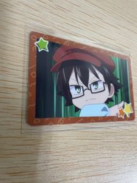 カード 文豪ストレイドッグス わん! 特典 キャラカード 江戸川 乱歩 トレーディング場面写プラスチックカード 保育園ver. 角川 サムネイル 2