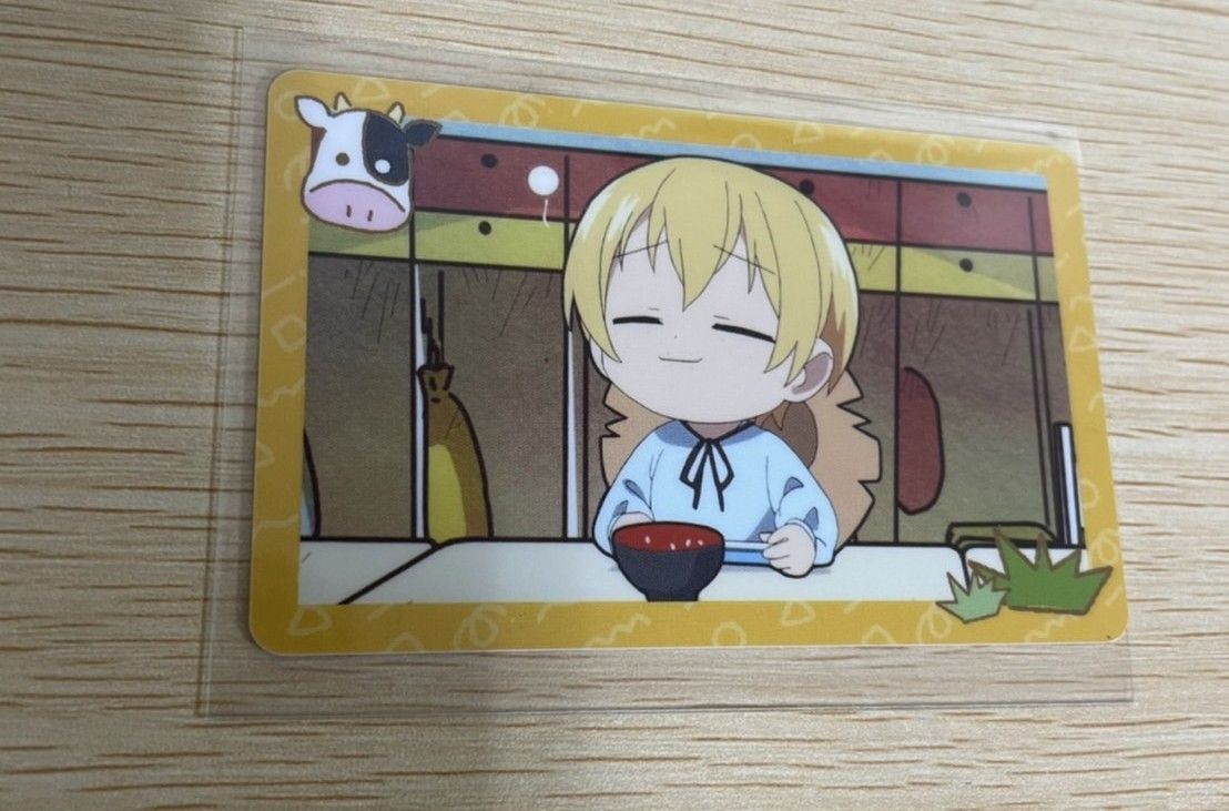 カード 文豪ストレイドッグス わん! 特典 キャラカード 宮沢賢治 トレーディング場面写プラスチックカード 保育園ver. 角川