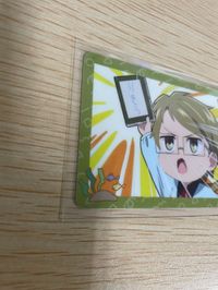 カード 文豪ストレイドッグス わん! 特典 キャラカード 国木田 独歩 トレーディング場面写プラスチックカード 保育園ver. 角川 サムネイル 2
