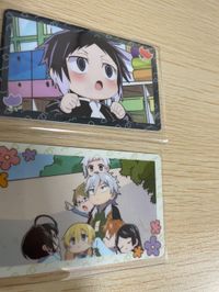 カード 文豪ストレイドッグス わん! 特典 キャラカード まとめ 国木田 独歩 芥川 龍之介 オダサクマン 集合 トレーディング場面写プラスチックカード 保育園ver. 角川 サムネイル 5