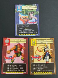 Dragon Quest DQ6 Trading Battle Card Mileyu Chamoro Hasan