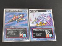 スクランブルギャザー スーパーロボット大戦 SRW カード RV版 U-257 ユニット：ウイングガンダムバード形態 U-249 ユニット：サイバード