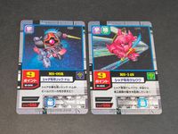 SDガンダム モビルパワーズ カード まとめ M-006 MS-09R シャア専用リック・ドム M-005 MS-14S シャア専用ゲルググ