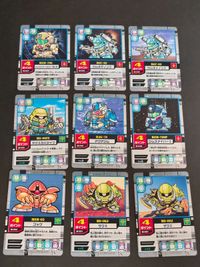 SDガンダム モビルパワーズ カード まとめ M-047 RGM-79C ジム改（コロニー仕様） M-046 RGC-83 ジムキャノンII M-048 RGM-79SP ジムスナイパーII