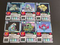 SDガンダム モビルパワーズ カード まとめ M-055 SIEGFRIED ジークフリード M-054 RGM-79D ジム寒冷地仕様 M-053 MS-06F ザクII M-058 RB-79 ボール
