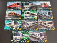 D05-1 JR東日本201系 中央特快 D03-1 JR東海313系3000番台 快速 D01-1 JR九州813系 D11-1 JR東日本 485系 北越急行 テツダマシィ カード まとめ アトラス ATLUS 電車 新幹線 鉄道