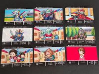 SDガンダム 外伝 ラクロアの勇者 KCQ01 カードダス カードダスクエスト ちょっぴんラムヘッソン 16/42 エルクリムスナイパーカスタム 05/42 せどやミライ 18/42 かむとやラム 17/42 フラウひめ 09/42