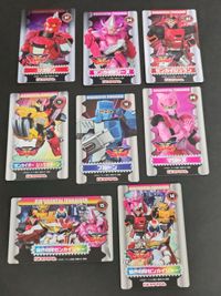 機界戦隊 ゼンカイジャー カード プリマハム まとめ 02 04 07 09 10 11 14 15 サムネイル 1