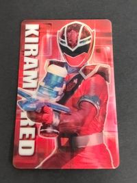 魔進戦隊 キラメイジャー カード プリマハム まとめ キラメイレッド 小宮璃央 熱田充瑠 3D レア サムネイル 2