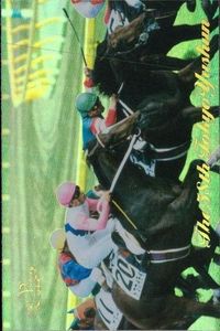 東京優駿 競馬 馬 カード トウカイテイオー CT-03 ホロ キラ レア 優勝馬ウイニング 日本ダービー bp435 o20 サムネイル 1