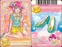 プリキュアデータカードダス まとめ みずいろドリーミースカート オレンジリボンハーフパンツ ギンガムチェックのカンカンぼう おでかけパンツ レモンツリーリボンパンプス マーチングドレス おでかけギンガムチェックトップス プリキュアオールスターズ サムネイル 9