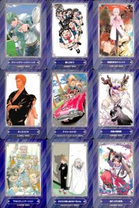 カード まとめ グリーングリーングリーンズ 僕とロボコ 有限世界のアインソフ BLEACH アイシールド21 双星の陰陽師 Thisコミュニケーション オオカミ男とぬりかべちゃん 逃げ上手の若君 ジャンプフェア 2024 アニメイト 非売品 集英社 サムネイル 1