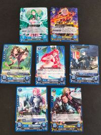 ファイアーエムブレム サイファ 0 カード まとめ PR P プロモ ウード ナーガ ルキナ ティアモ ベルベット セルジュ グレゴ サムネイル 1