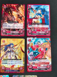 マルス バヌトゥ リフ エリス バルボ マイセン クリス 源まもり ファイアーエムブレム サイファ 0 カード まとめ 紋章の謎 外伝 他 P21-001PR P02-003PR P11-004PR B15-038R B11-067R サムネイル 2