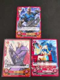 ファイアーエムブレム サイファ 0 カード まとめ 紋章の謎 外伝 リフ P01-007PR ジェイガン P01-006PR マルス P21-001PR サムネイル 1