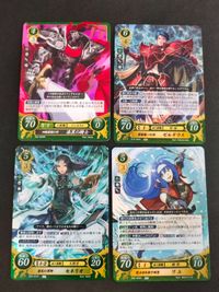 ファイアーエムブレム サイファ 0 カード まとめ 漆黒の騎士 P03-004PR ゼルギウス B16-048R セネリオ B22-051R ワユ B22-053R