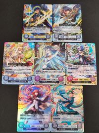 Fire Emblem Cipher Card Lot Marth Lucina Corrin Aqua