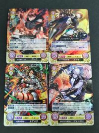 ファイアーエムブレム サイファ 0 カード まとめ IF FATES グレイ B10-056R グレイ B02-043R カゲロウ B07-062R ジョーカー B07-072R