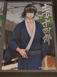 銀魂 クリアプレート カード 土方十四郎 マヨネーズ 和服 箔押し サムネイル 1