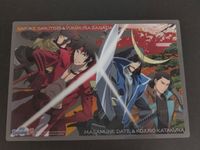 武-5 戦国BASARA カード 真田幸村 箔押し 武将プレート 伊達政宗 片倉小十郎 長宗我部元親 サムネイル 4