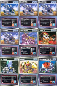 スーパーロボット大戦 スクランブルギャザー まとめ ダイタンク ダイタンク ダイタンク メカザウルス ダイ メカザウルス パド メカザウルス ズー カード ダイナミック企画 バンダイ サムネイル 1