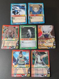 Naruto Carddass Card Lot Kakashi Iruka Anime Japan