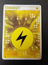 Pokemon Card Lightning Energy Basic Energy 012/015 Quick