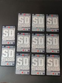 SDガンダム カードダス カード モビルパワーズ M-267 ズゴック（MSM-07） M-101 ガンダムMk-Ⅱ（RX-178） M-114 ネモ（MSA-005） M-229 ガンダムヘビーアームズ改（XXXG-01H2） サムネイル 4