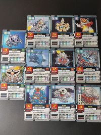 SDガンダム カードダス カード モビルパワーズ M-267 ズゴック（MSM-07） M-101 ガンダムMk-Ⅱ（RX-178） M-114 ネモ（MSA-005） M-229 ガンダムヘビーアームズ改（XXXG-01H2）