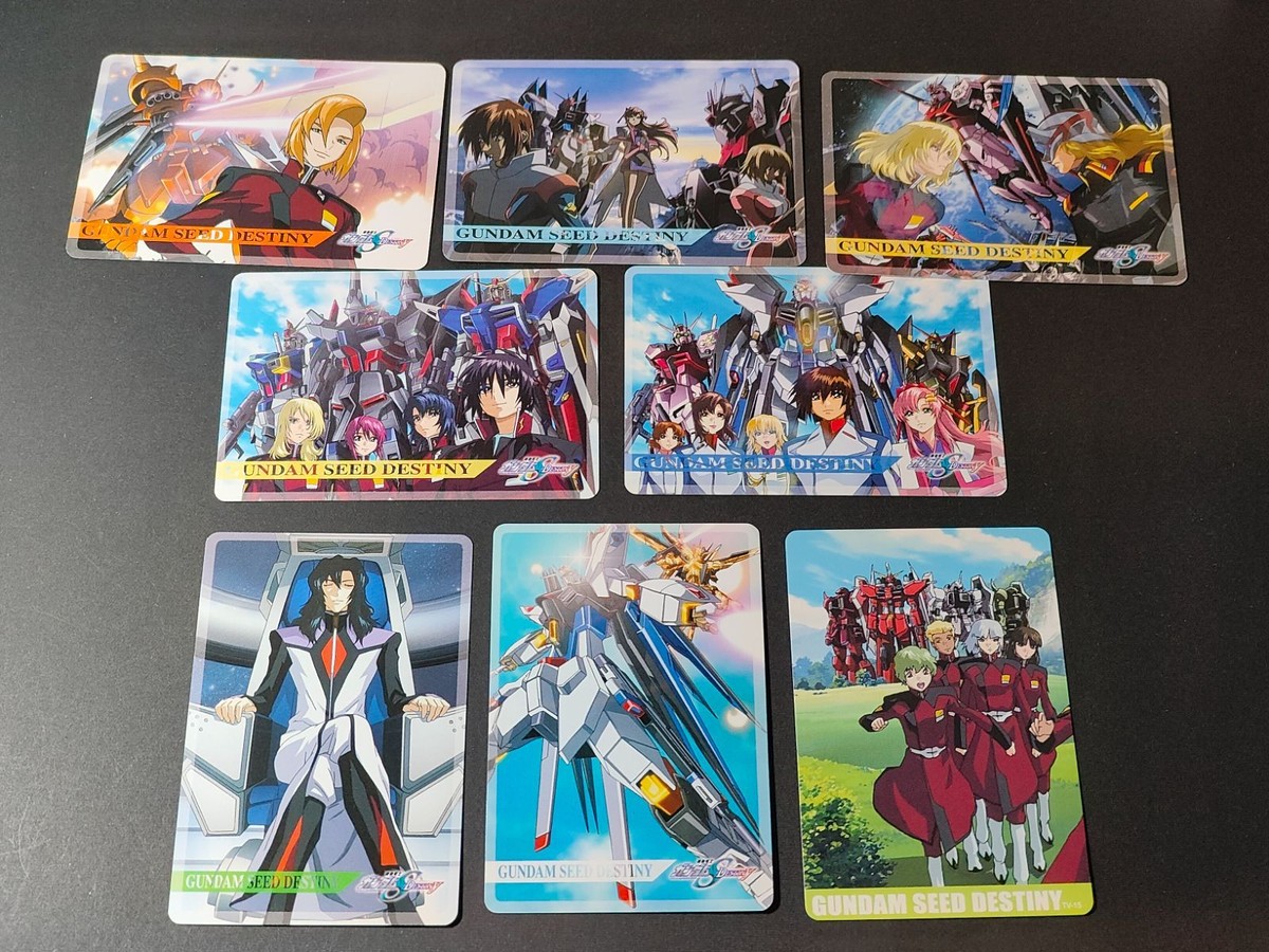 TV まとめ ラクス・クライン カガリ・ユラ・アスハ シン・アスカ ギルバート・デュランダル 機動戦士ガンダムSEED DESTINY The Complete Card バンダイ カード コンプリートカード
