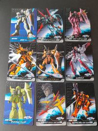 Gundam SEED DESTINY Complete Card Set Bandai