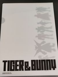 TIGER & BUNNY クリアファイル 3枚セット ワイルドタイガー 虎徹 鏑木酒店 他 サムネイル 5