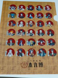 刀剣乱舞 2017 本丸博 クリアファイル ラリー用紙 まとめ A4 サムネイル 4