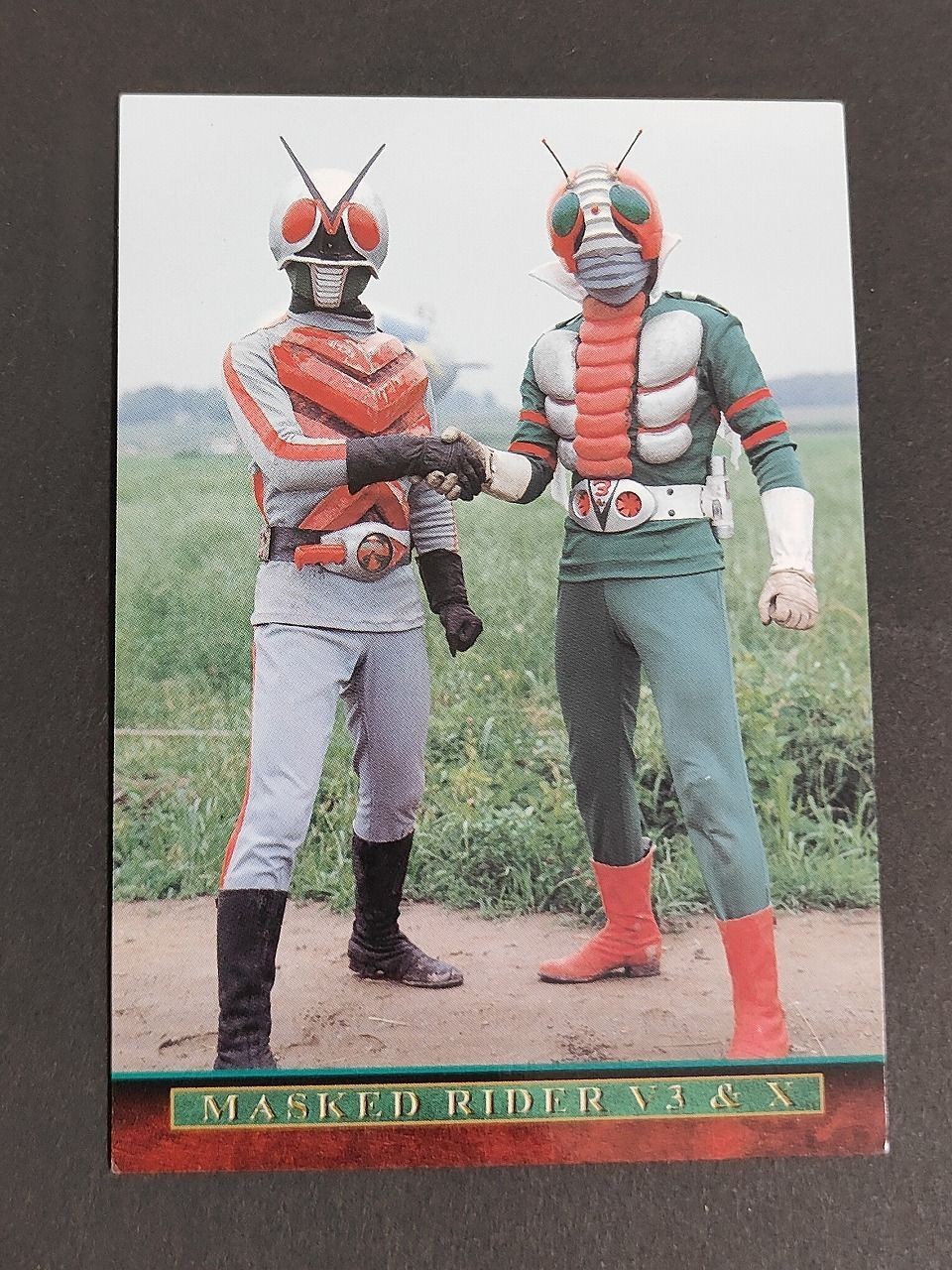 Kamen Rider Card Promo V3 X Vintage Japan