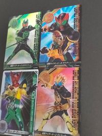 仮面ライダーオーズ チェンジングカードコレクション 3D まとめ ラトラーダ スーパーコンボ ガタキリバ サムネイル 2