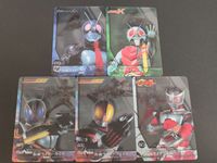 1号（旧1号） X カイザ ファイズ リュウキ 仮面ライダー ウエハース チョコウエハース カード まとめ サムネイル 1