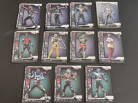 ドレイク 西鬼 朱鬼 グレイブ カリス ガタック ザソード カブト 仮面ライダー 10th 10周年 平成ライダー エンスカイ カード カードガム サムネイル 1