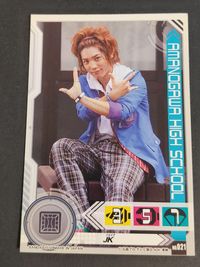 天ノ川学園高等学校 ジーン JK ジェイク 橘花梨 仮面ライダーオーズ OOO シール カード ステッカー BANDAI サムネイル 1