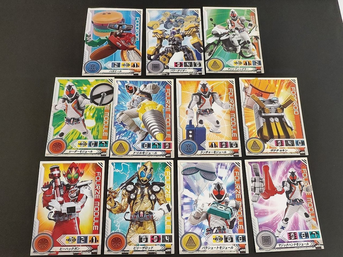 仮面ライダーフォーゼ シール カード ステッカー BANDAI