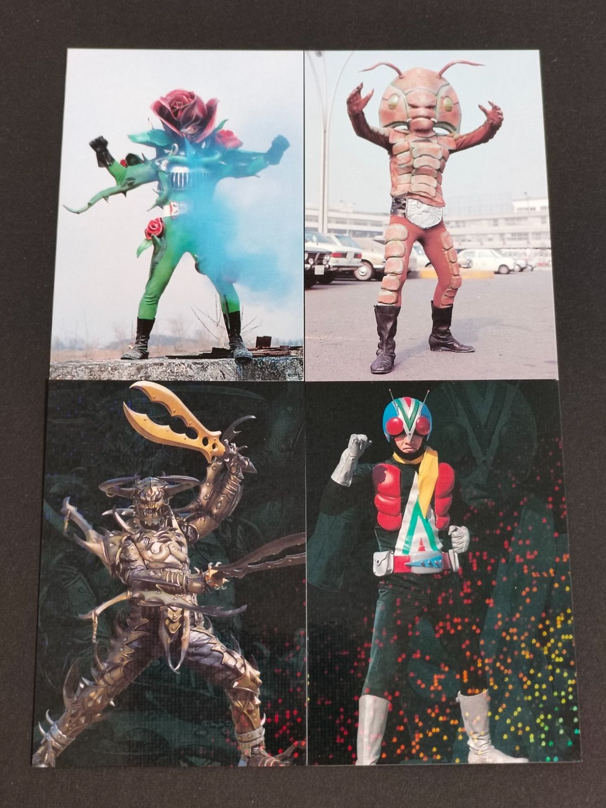 バラロイド 044 ザンブロンゾ 051 ギラファアンデッド 047 ライダーマンの特徴 仮面ライダーチップスR カルビー × Magazine Z マガジンZ カード まとめ