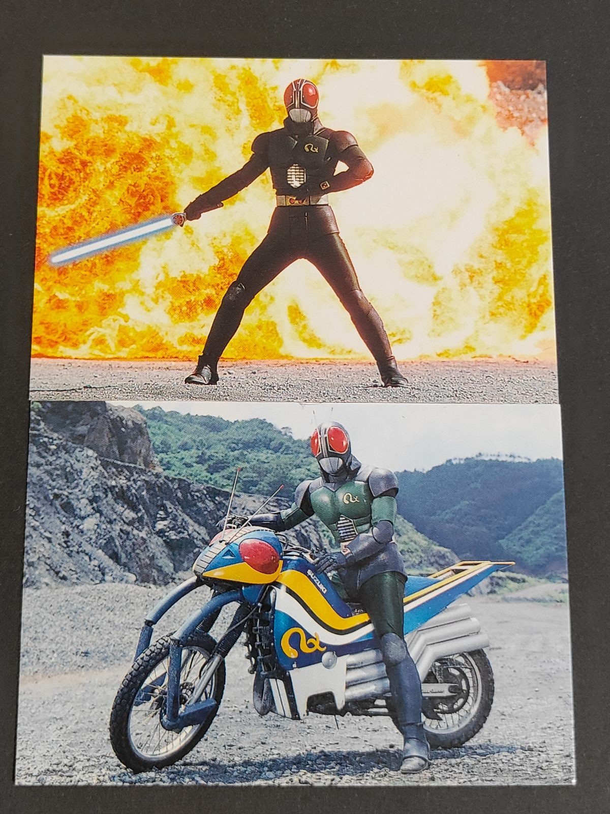 アクロバッター 137 リボルクラッシュ 仮面ライダーブラックRX BLACK RX 仮面ライダーチップスR カルビー × Magazine Z マガジンZ カード まとめ