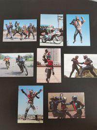 ハリケーン号 138 サイクロン 147 仮面ライダークウガ マイティフォーム vs ゴ・バダー・バ 仮面ライダーチップスR カルビー × Magazine Z マガジンZ カード まとめ サムネイル 1