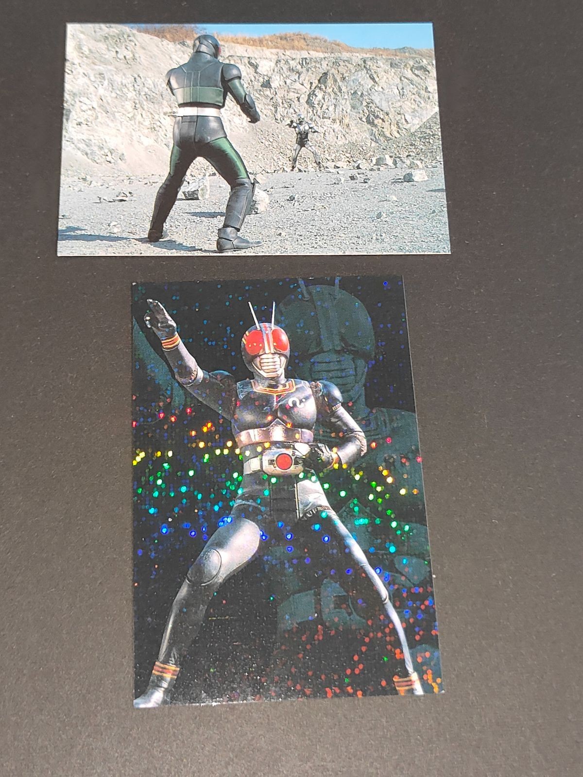 仮面ライダーBLACK RX ブラックRX 317 323 シャドームーン 仮面ライダーチップスR カルビー × Magazine Z マガジンZ カード まとめ