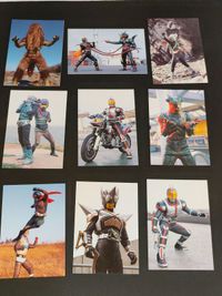 小松のオヤビン 211 仮面ライダーエックスVSアポロガイスト 210 仮面ライダー1号VSハリネズラス 仮面ライダーチップスR カルビー × Magazine Z マガジンZ カード まとめ サムネイル 1